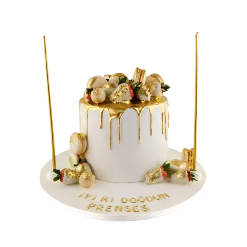 Altın Makaronlu Sevgili Pastası