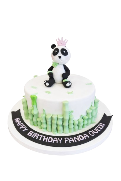 Panda Doğum Günü Pastası
