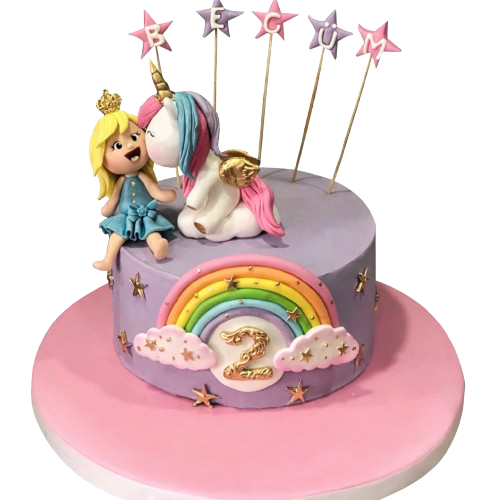 Sevimli Kız Butik Pastası