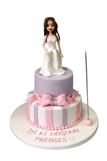 Süslü Genç Kız Pastası