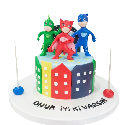 Maskeliler Doğum Günü Pastası