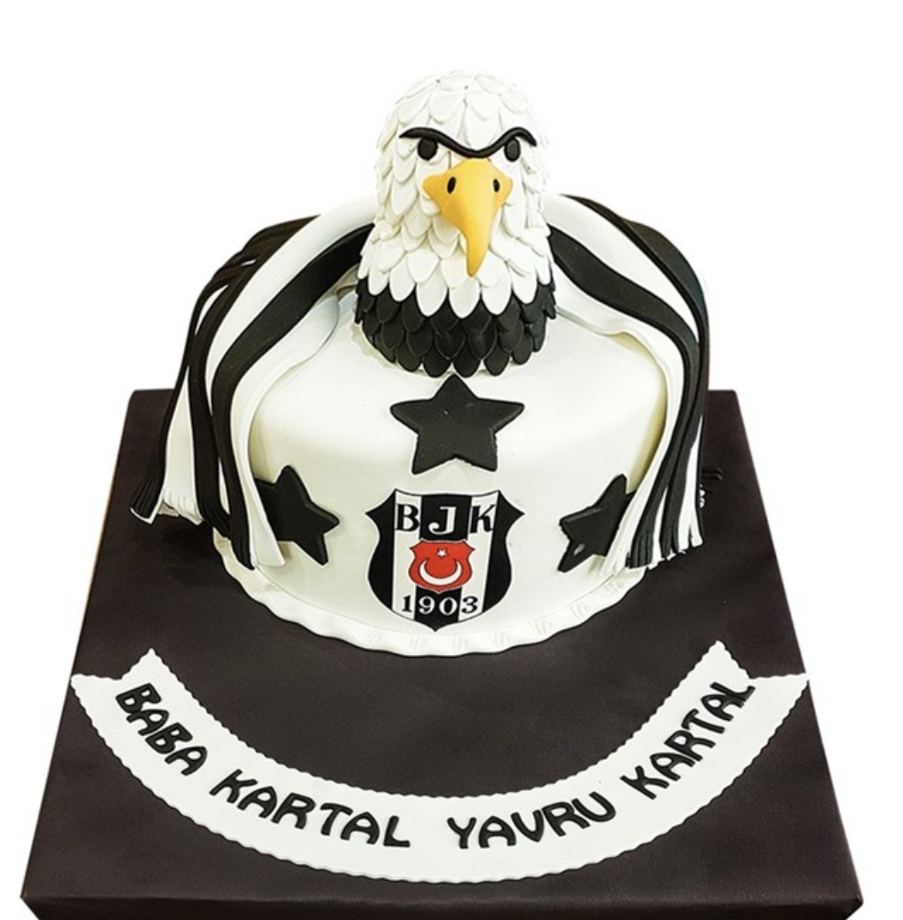Beşiktaş Doğum Günü Pastası