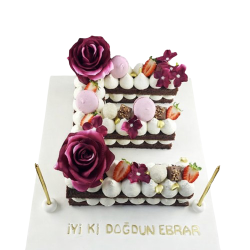 Kişiye Özel Tasarımlı Doğum Günü Pastası