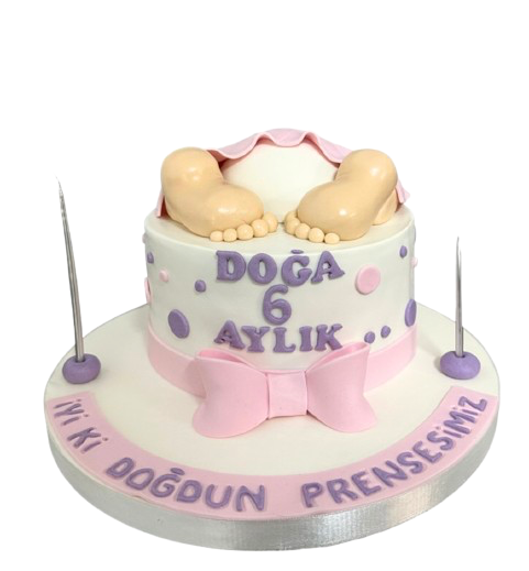 Kız Bebek Baby Shower Pastası