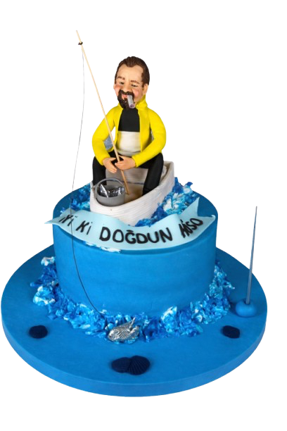 Balıkçı Konseptli Pasta