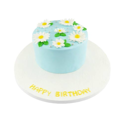Papatyalı Doğum Günü Pastası
