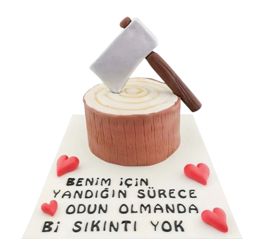 Eğlenceli Sevgili Pastası