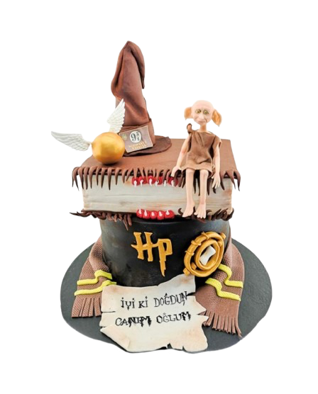 Dobby Harry Potter Pastası