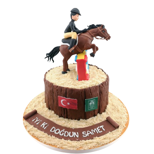 Jokey Doğum Günü Pastası