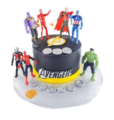 Oyuncaklı Yenilmezler Doğum Günü Pastası