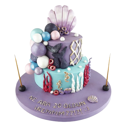 İncili Deniz Kabuğu Butik Pasta