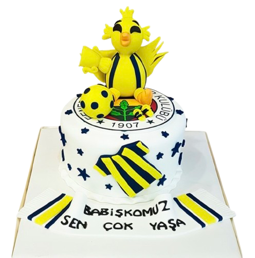 Fenerbahçe Doğum Günü PastasI