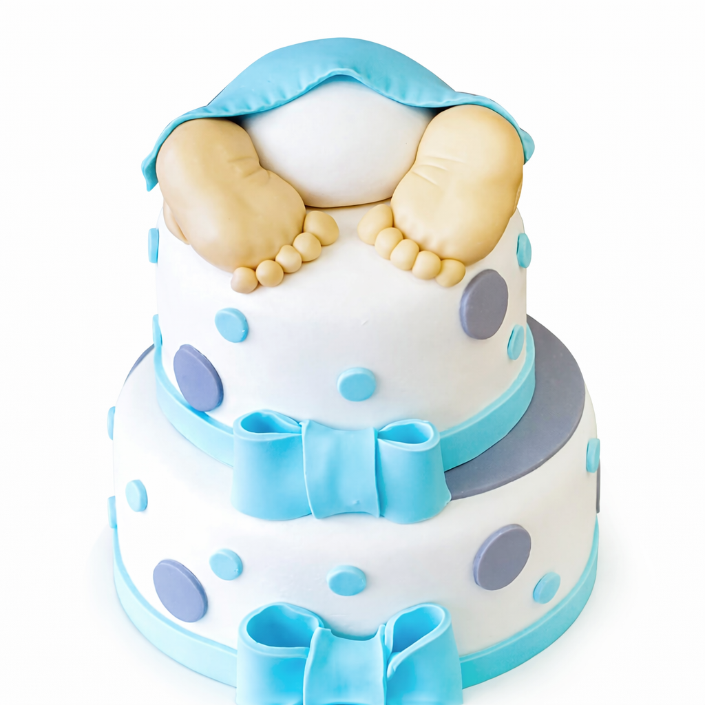 Baby Shower Doğum Günü Pastası