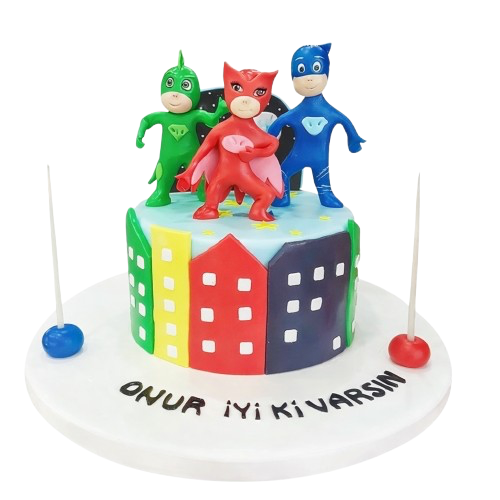 Maskeliler Doğum Günü Pastası
