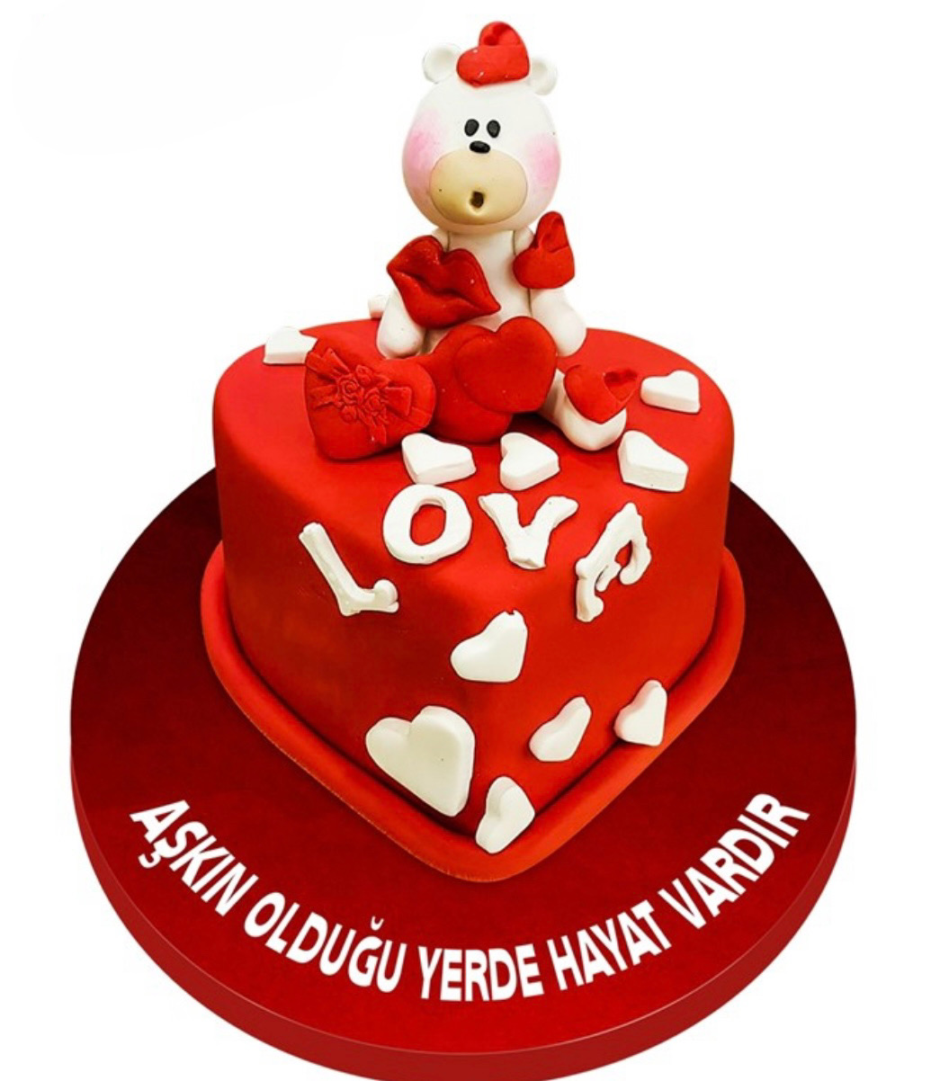 İlanı Aşk Sevgili Pastası
