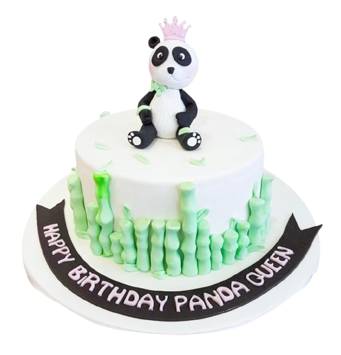 Panda Doğum Günü Pastası