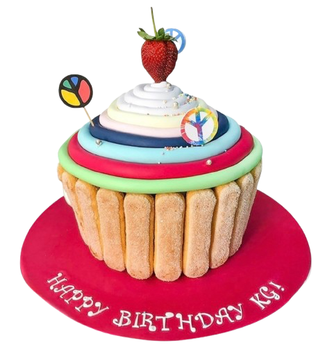 Renkli Barış Doğum Günü Pastası