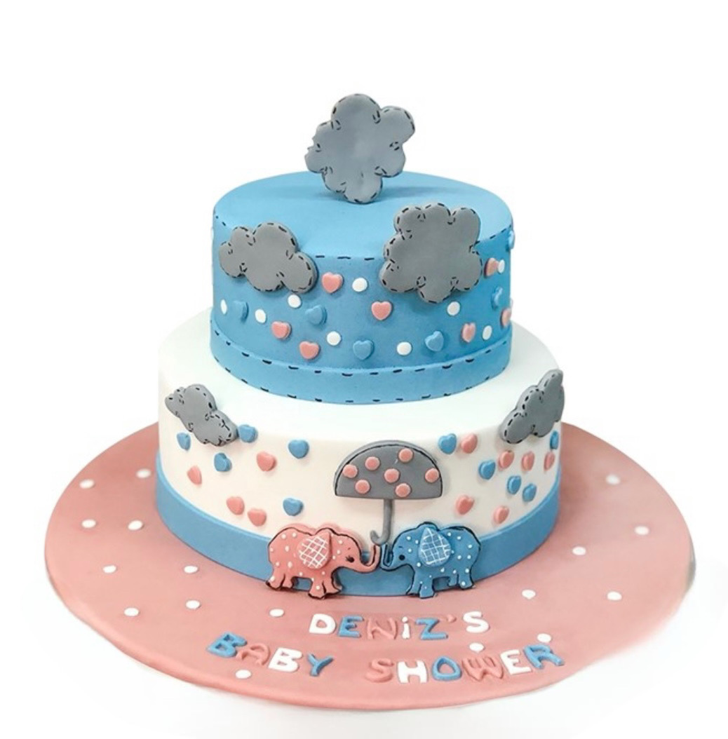 Filli Baby Shower Pastası