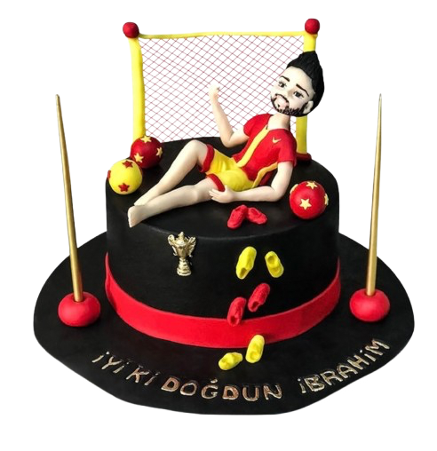 Galatasaraylı Yetişkin Pastası