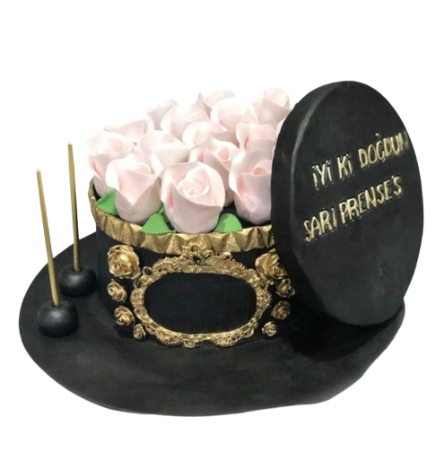 Pembe Gül Sevgili Pastası