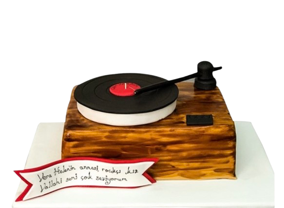 Pikap Müzik Aleti Pastası