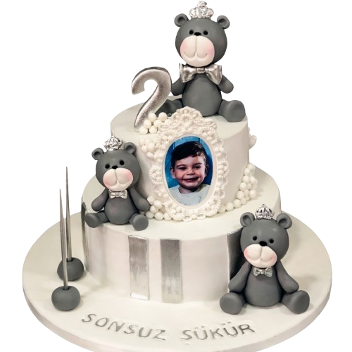 Süper Üçlü Ayıcık Pastası