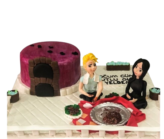 Çiğköfte Sıra Gecesi Pastası