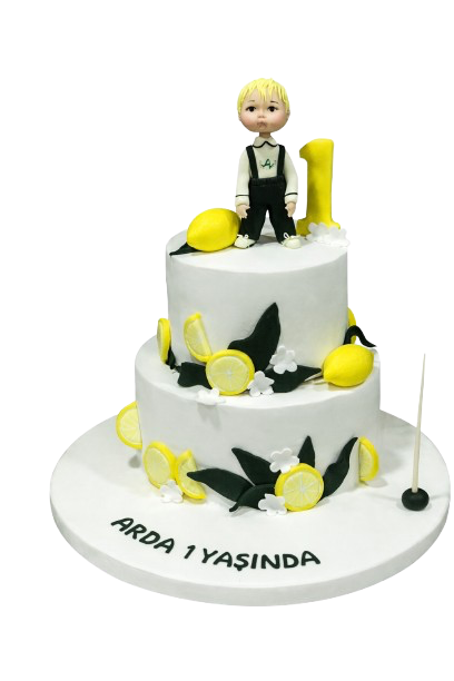 Sevimli Limon Çocuk Pastası