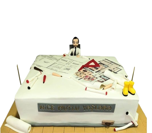 Mimar Erkek Butik Pastası