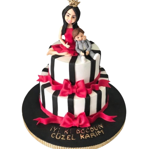 Anne ve Çocuk Butik Pastası