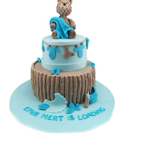 Sevimli Ayıcık Doğum Günü Pastası