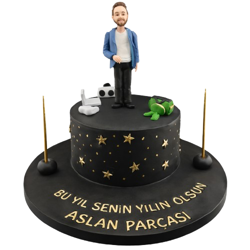 Özel Figürlü Hobi Butik Pastası