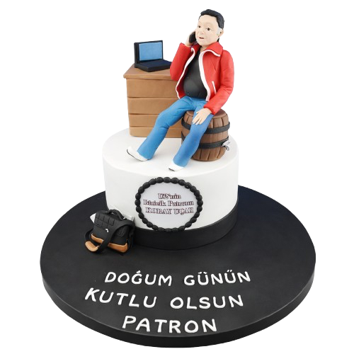 Özel Figürlü Patron Pastası