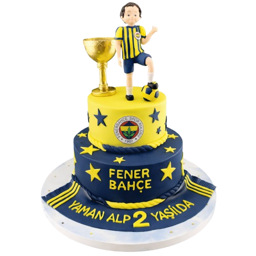 Figürlü Fenerbahçe Butik Pasta