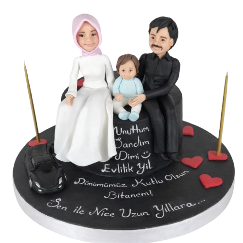 Aileye Özel Doğum Günü Pastası