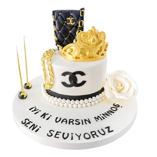Chanel Çanta Doğum Günü Pastası