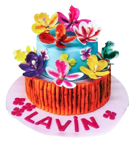 Tropikal Doğum Günü Pastası