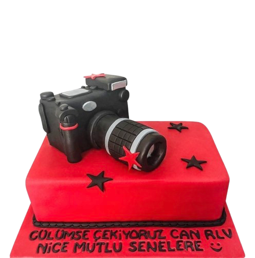Fotoğrafçı Doğum Günü Pastası
