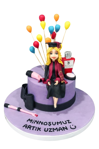 Mezun Makyaj Pastası