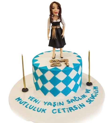 Özel Kadın Figür Pastası