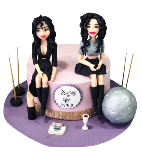 Kızlar Toplantı Parti Pastası