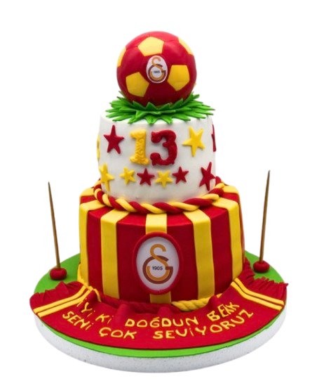 Galatasaraylı Doğum Günü Pastası