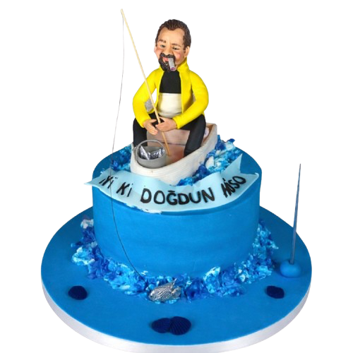 Balıkçı Konseptli Pasta