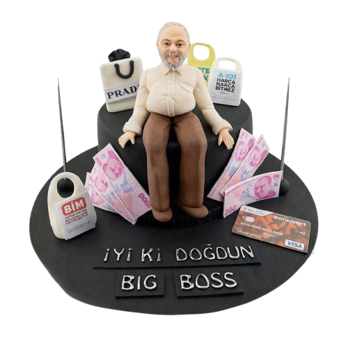 İmalat Müdürü Doğum Günü Pastası