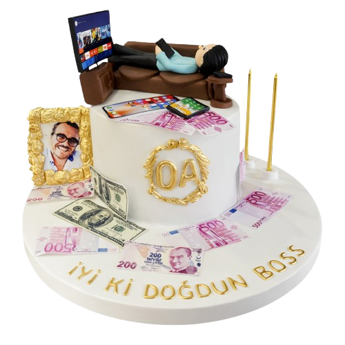 Big Boss Keyifli Doğum Günü Pastası