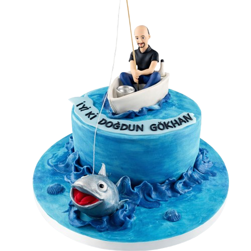 Figürlü Kaptan Butik Pasta