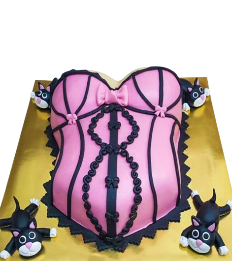 Özel Bekarlığa Veda Temalı Pasta