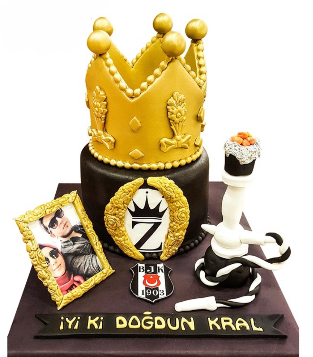 Big Boss Nargile Doğum Günü Pastası