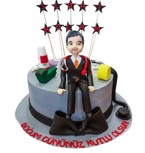Doçent Hoca Doğum Günü Pastası