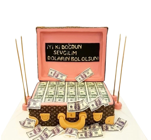 Dolar Çantası Pastası